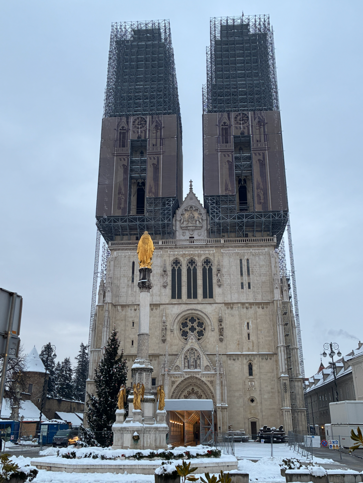 クロアチア(スプリト→ザグレブ)